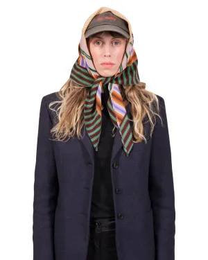 La Linea Triangle Silk Scarf