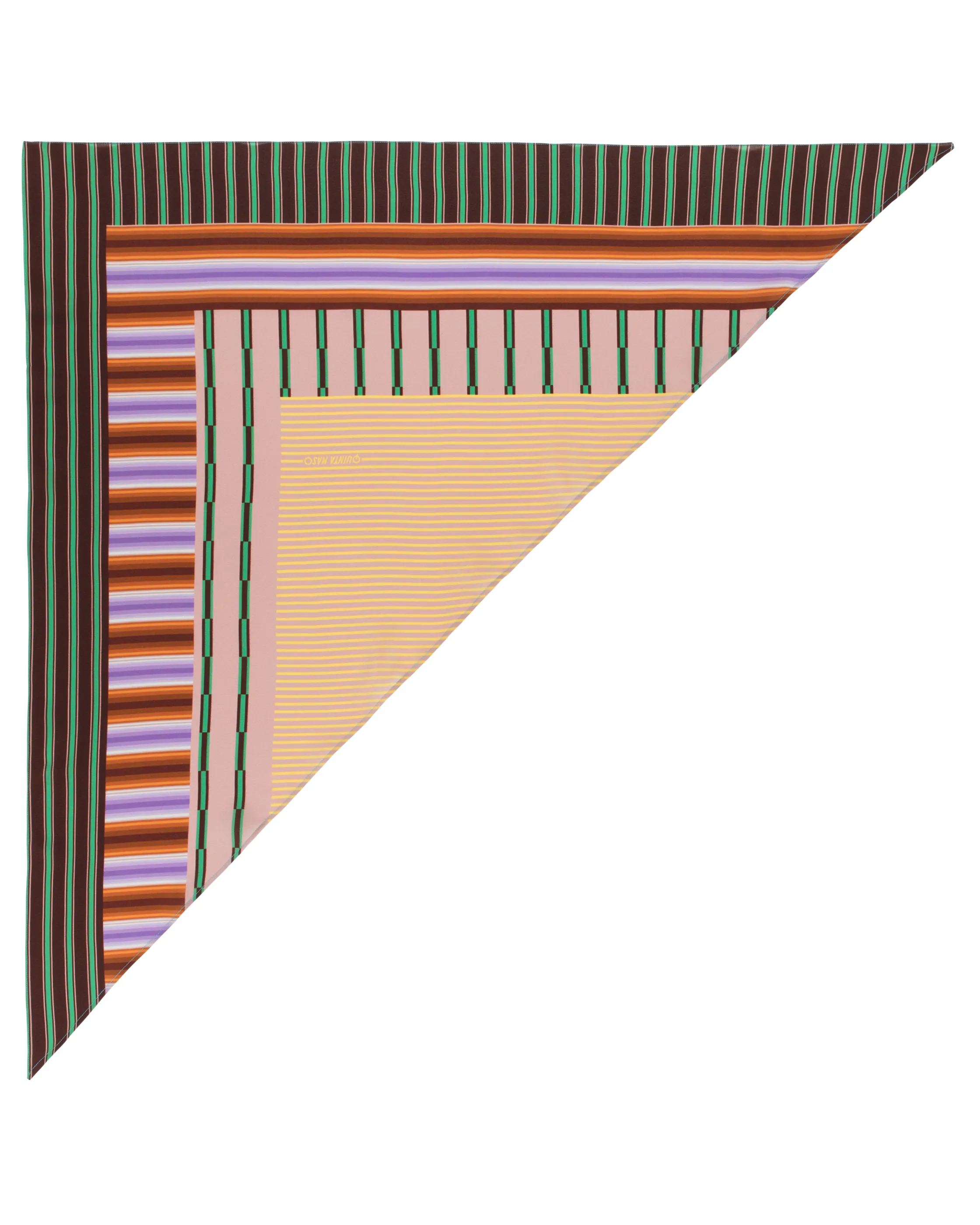 La Linea Triangle Silk Scarf