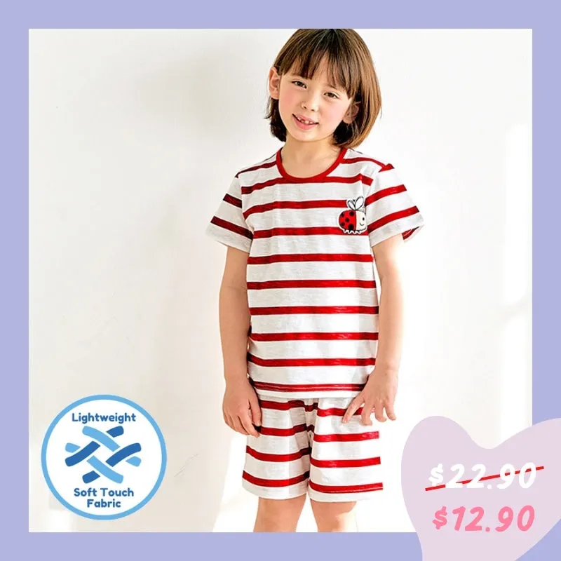 Ladybug Short Sleeves Set 2305MK09