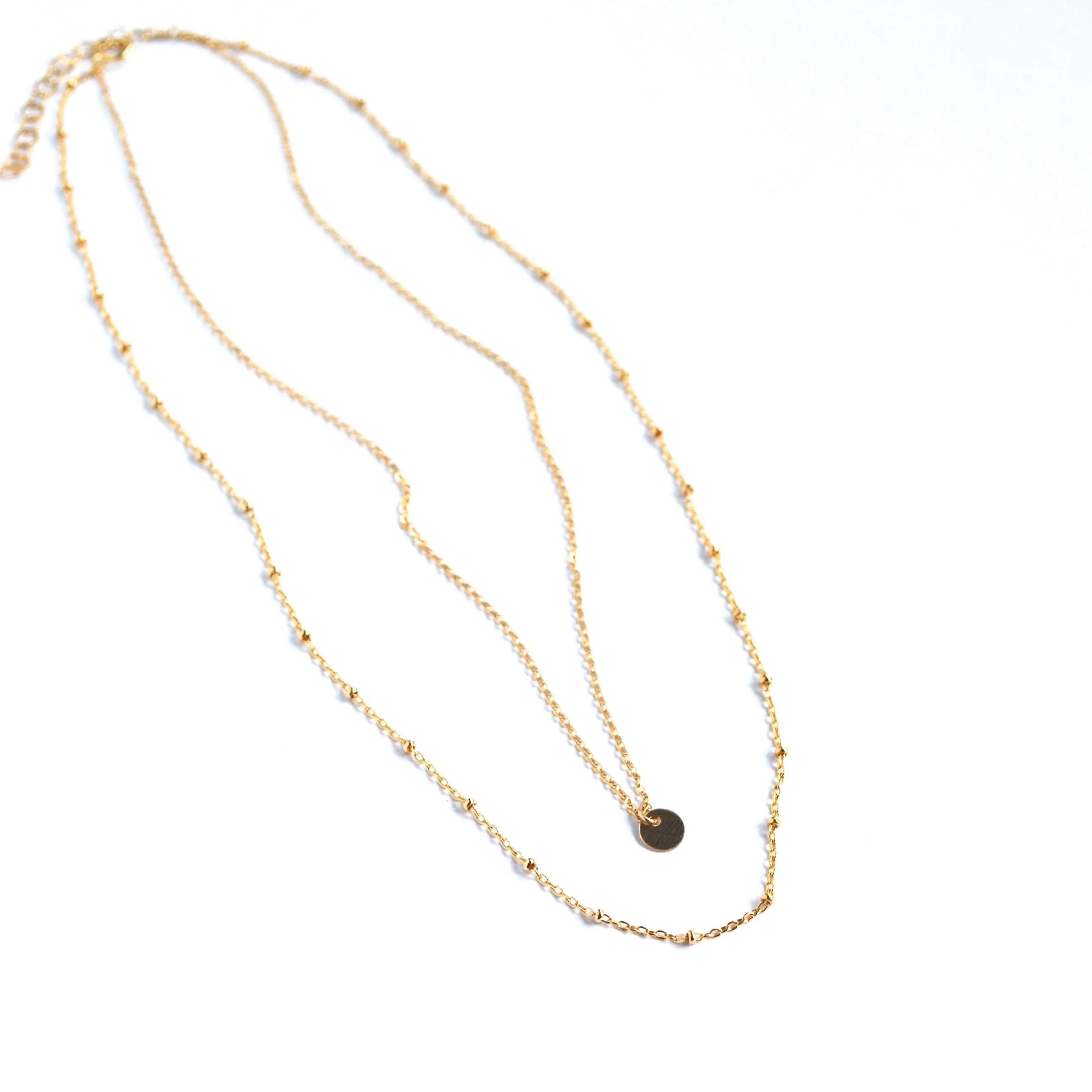 Lanai Layered Coin Necklace