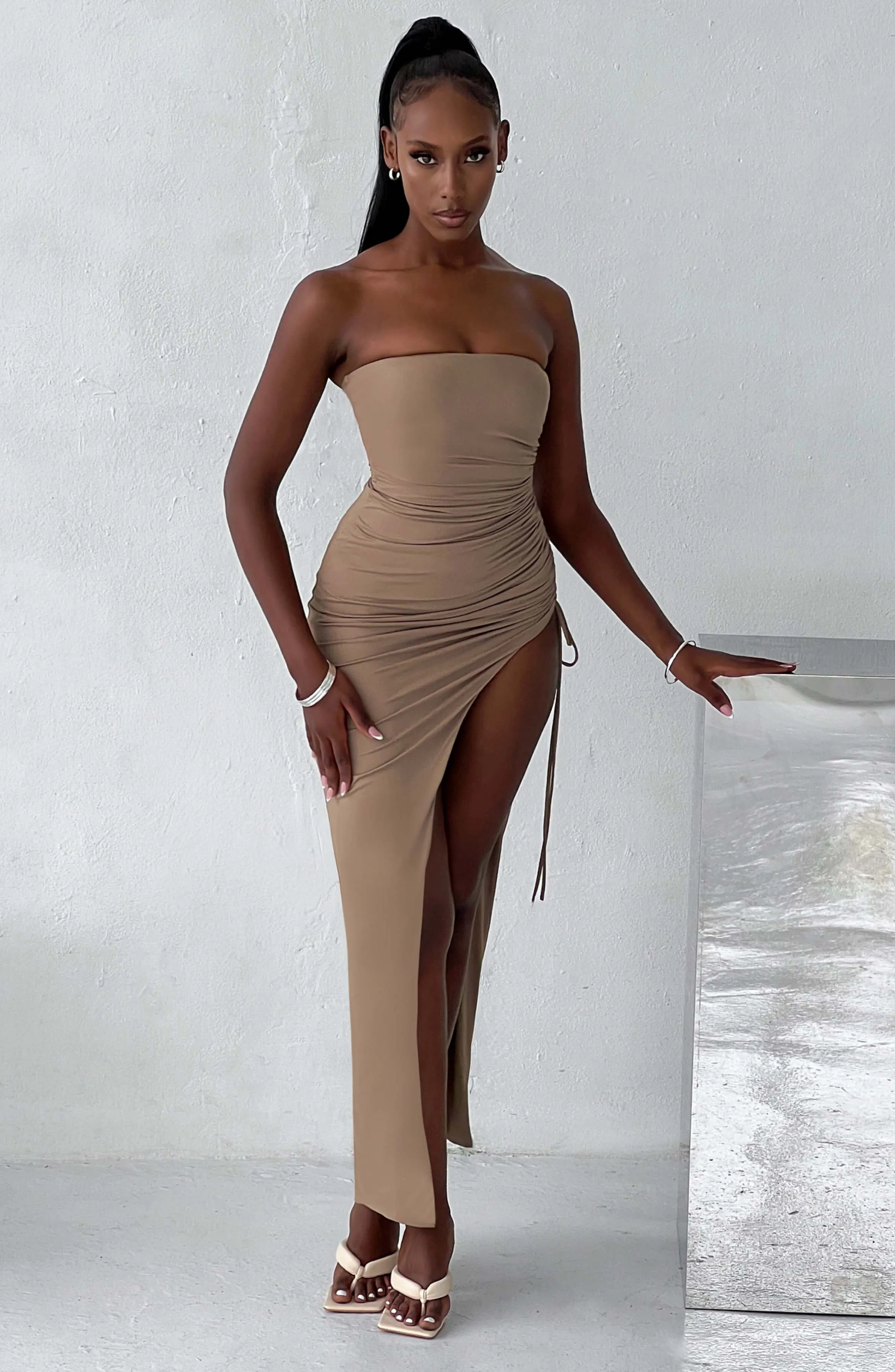 Lavina Maxi Dress - Mocha
