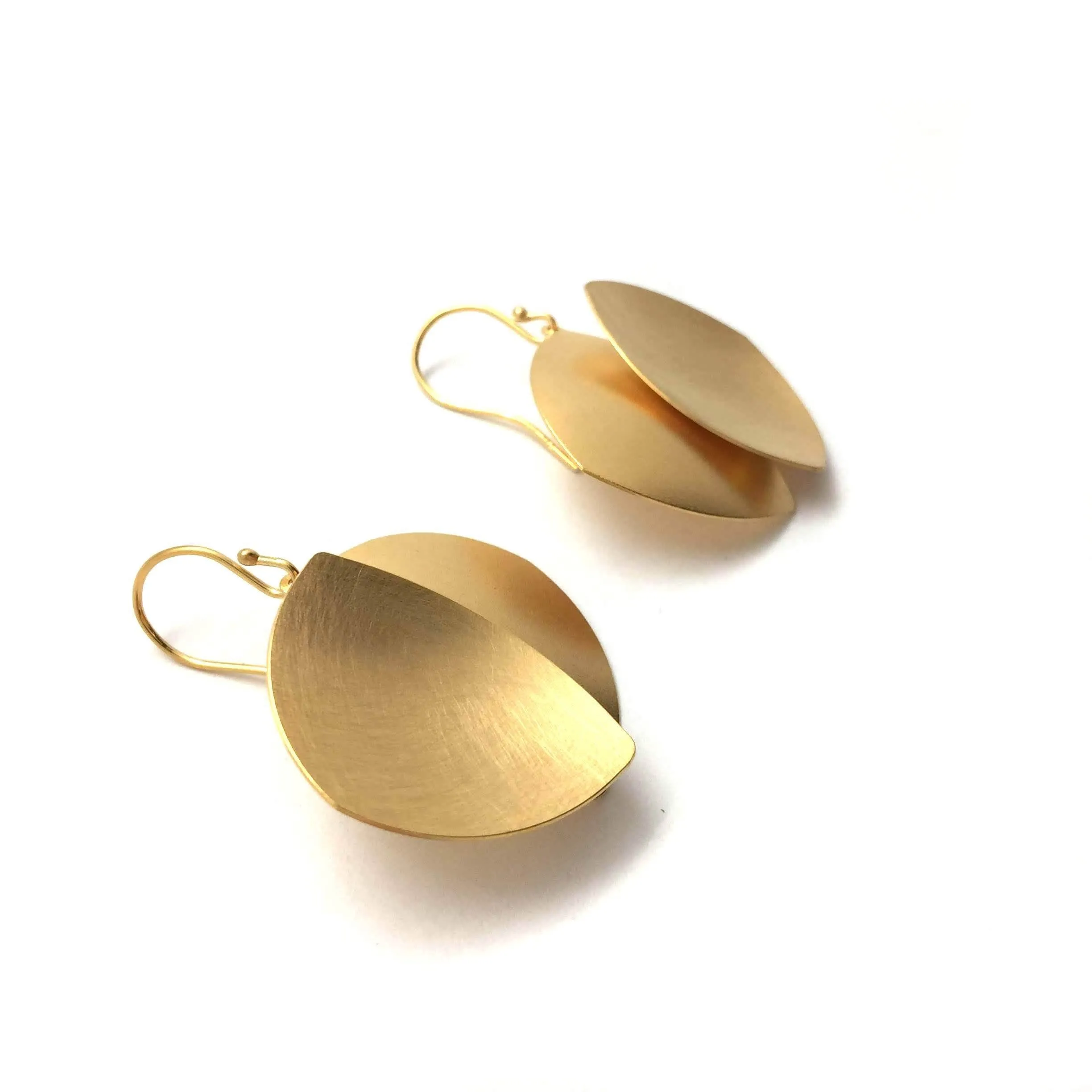 Layered Gold Leaf Drops- Large