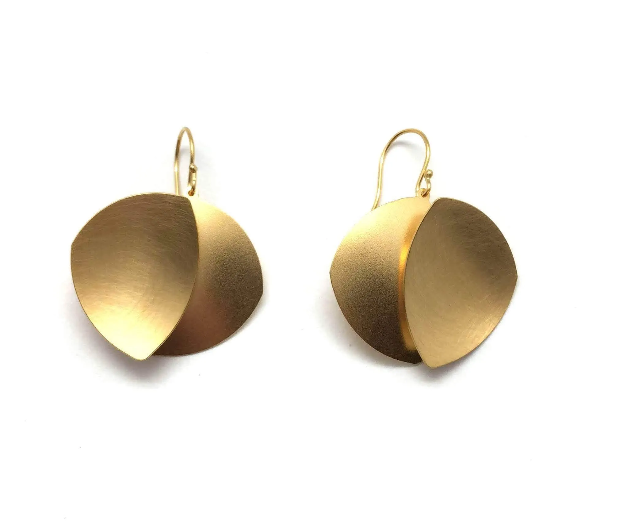 Layered Gold Leaf Drops- Large