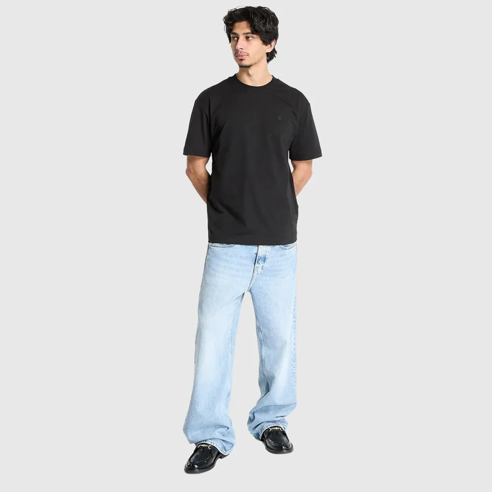 Layered Monogram T-Shirt - Black