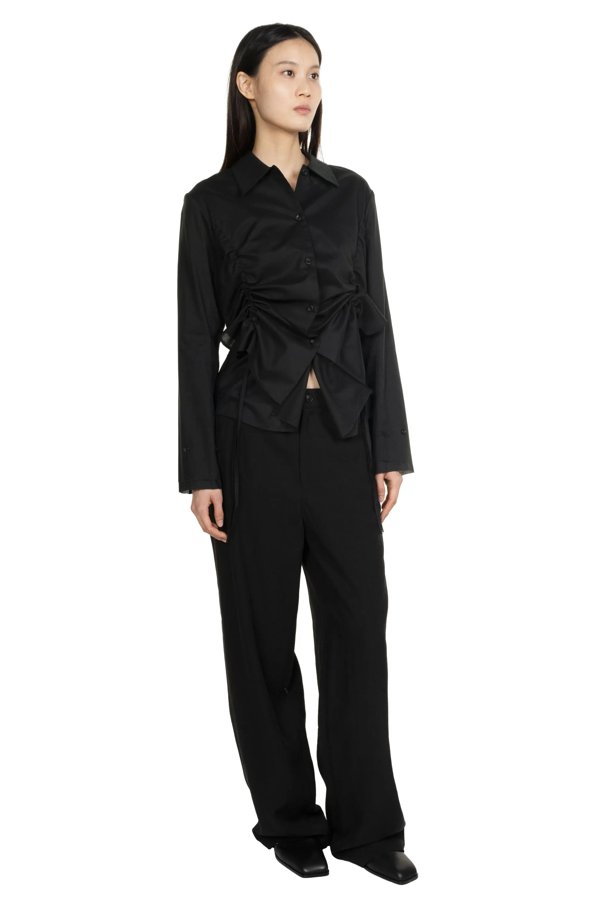 Layered Shirt Black