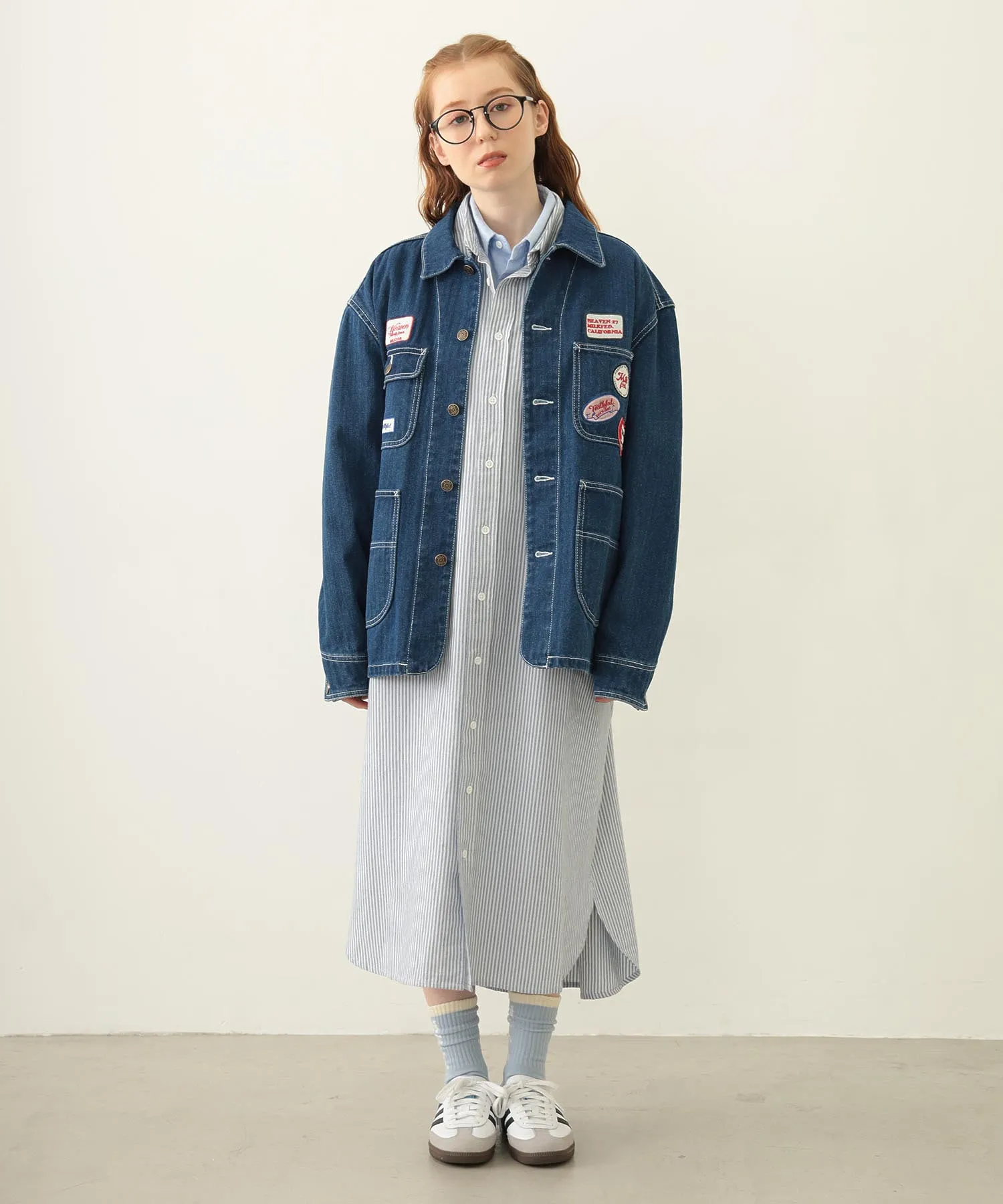LAYERED SHIRTS DRESS