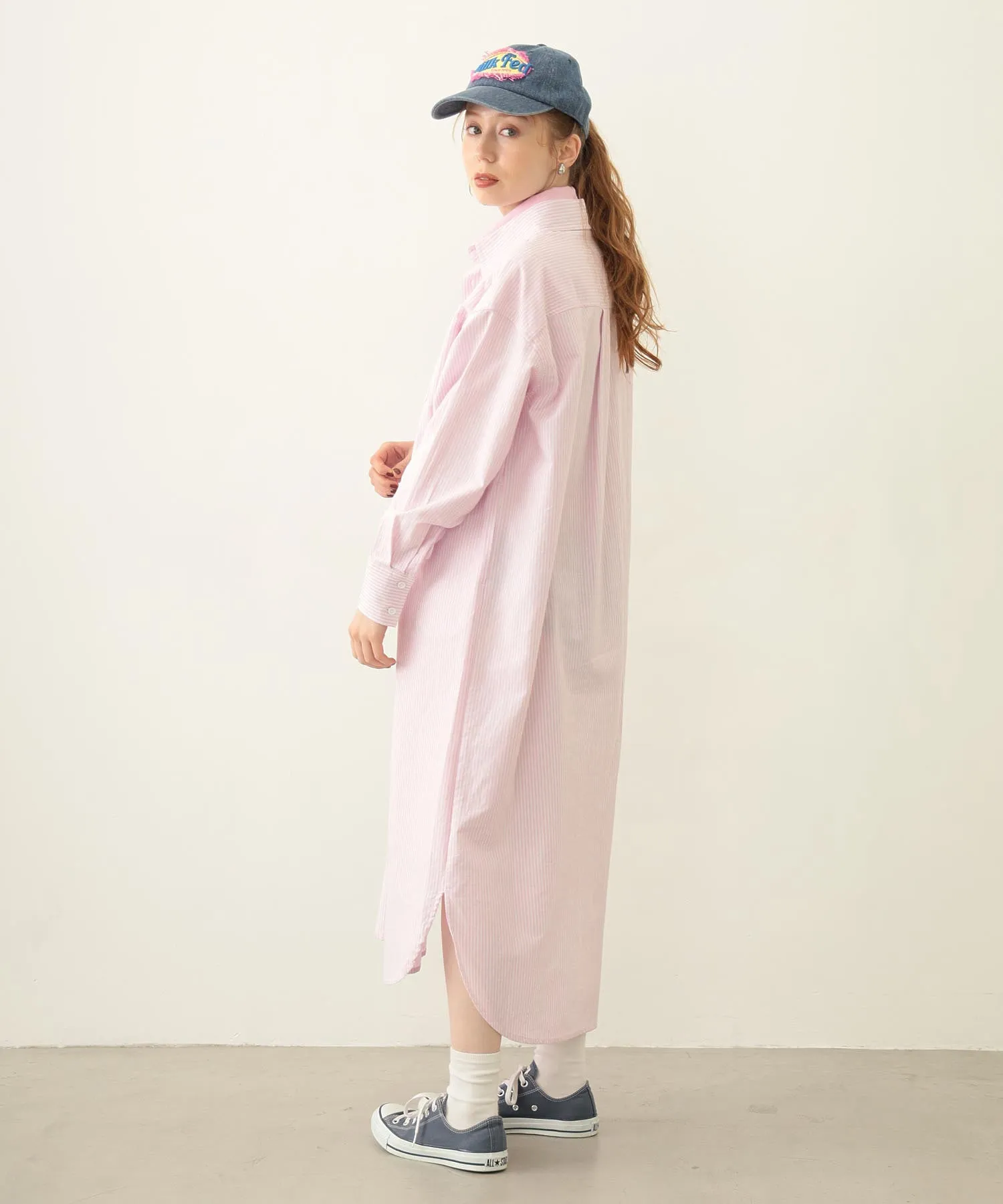 LAYERED SHIRTS DRESS