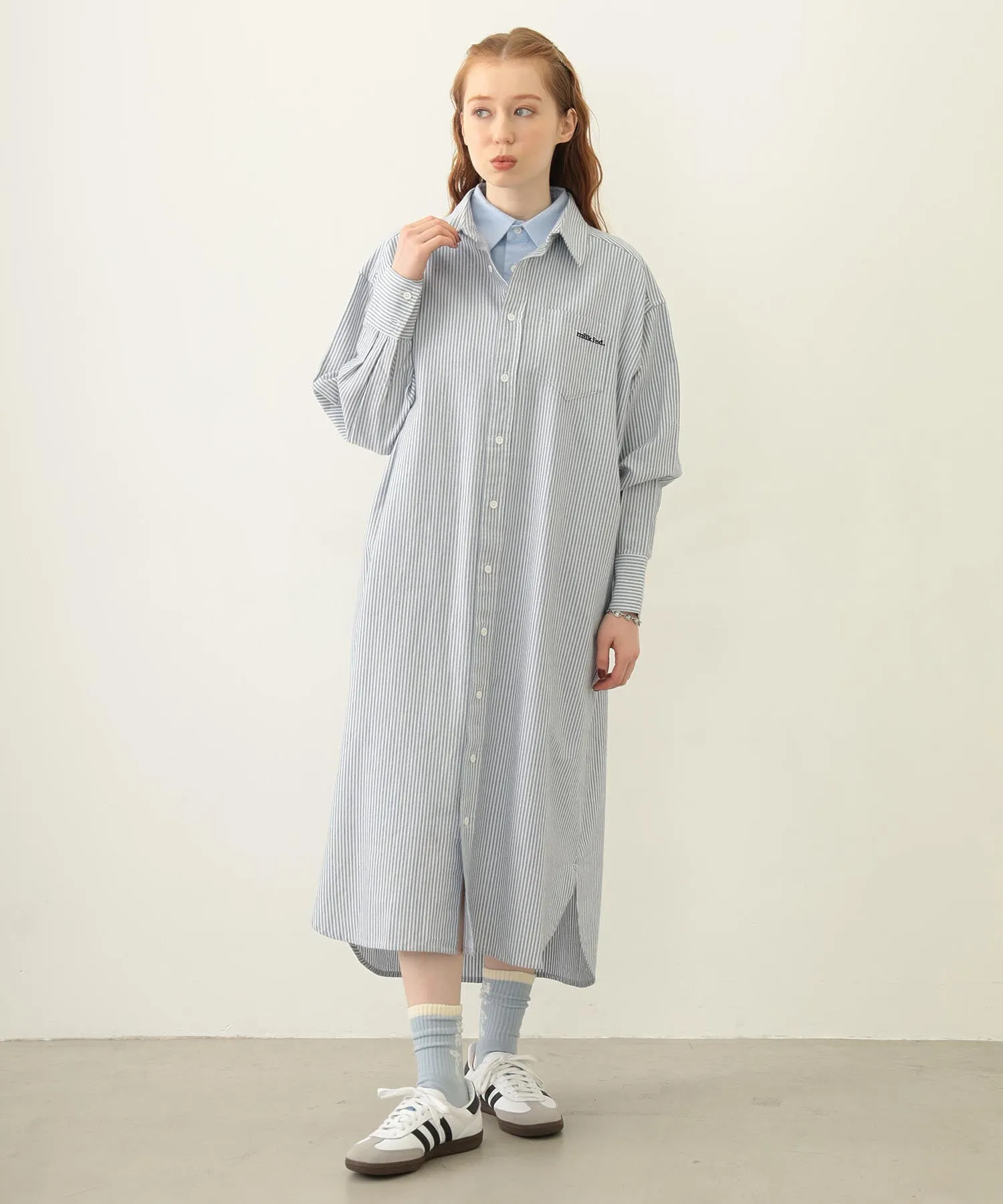 LAYERED SHIRTS DRESS