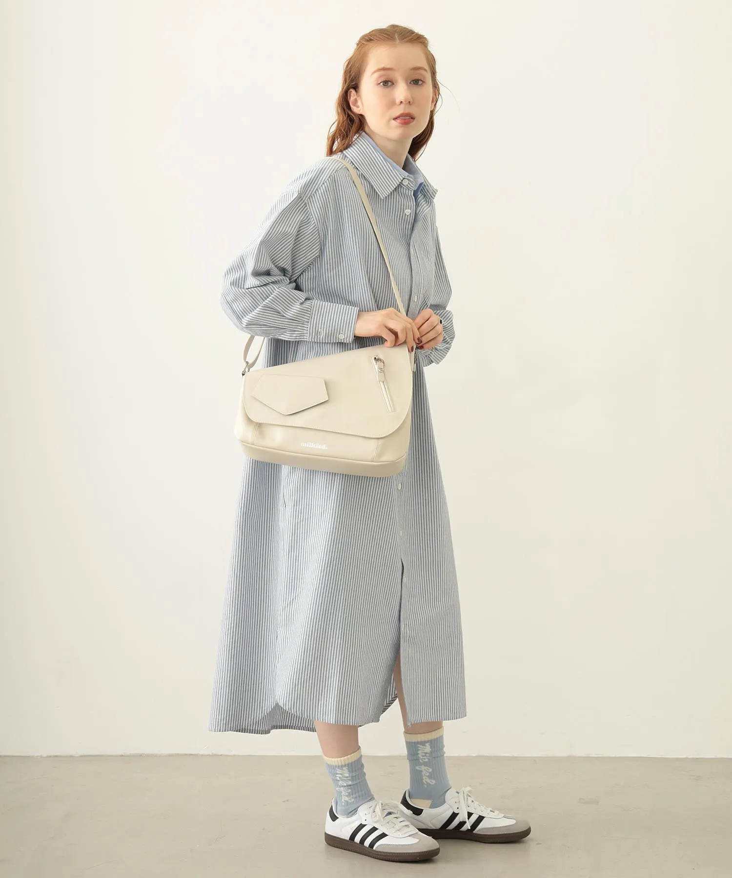 LAYERED SHIRTS DRESS