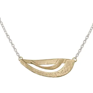 Layered Swoops Necklace