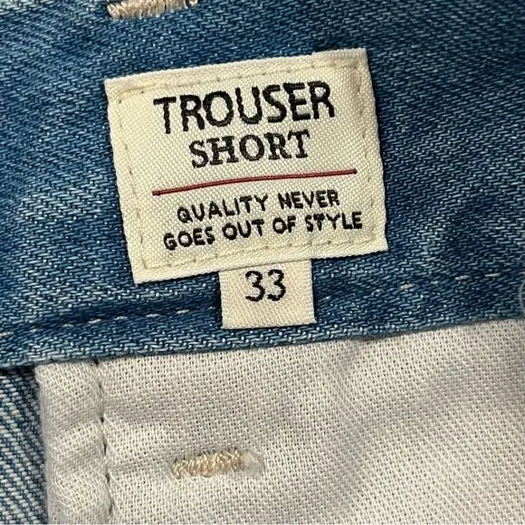 LEVI’S Made &amp; Crafted Trouser Jean Short Size 33/16 Japanese Denim