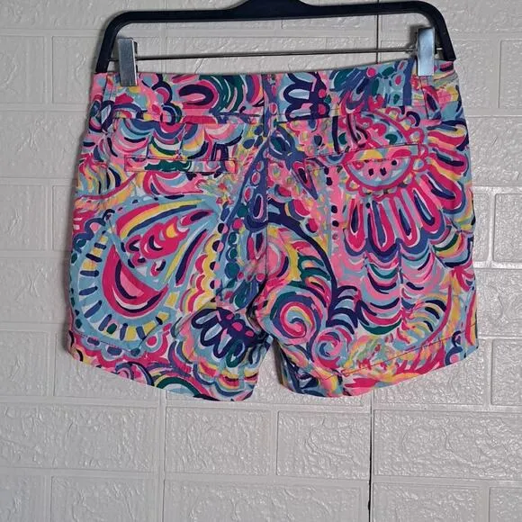 Lilly Pulitzer The Callahan Shorts Psychedelic Sunshine 0