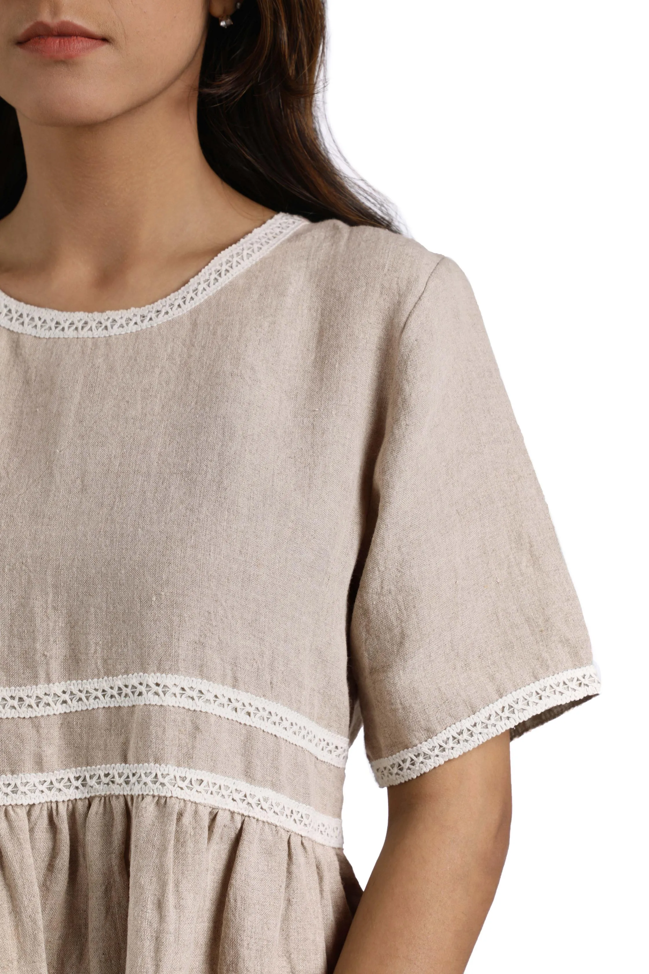 Linen Alchemy Midi Dress-Sunburnt Yellow