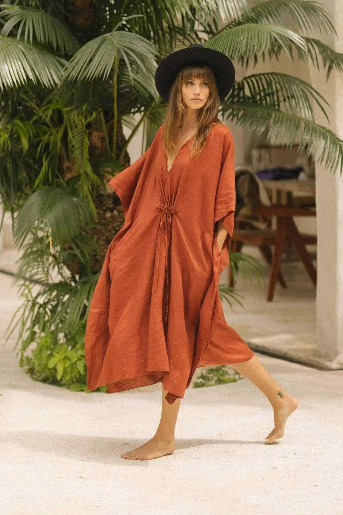 Linen River Kaftan