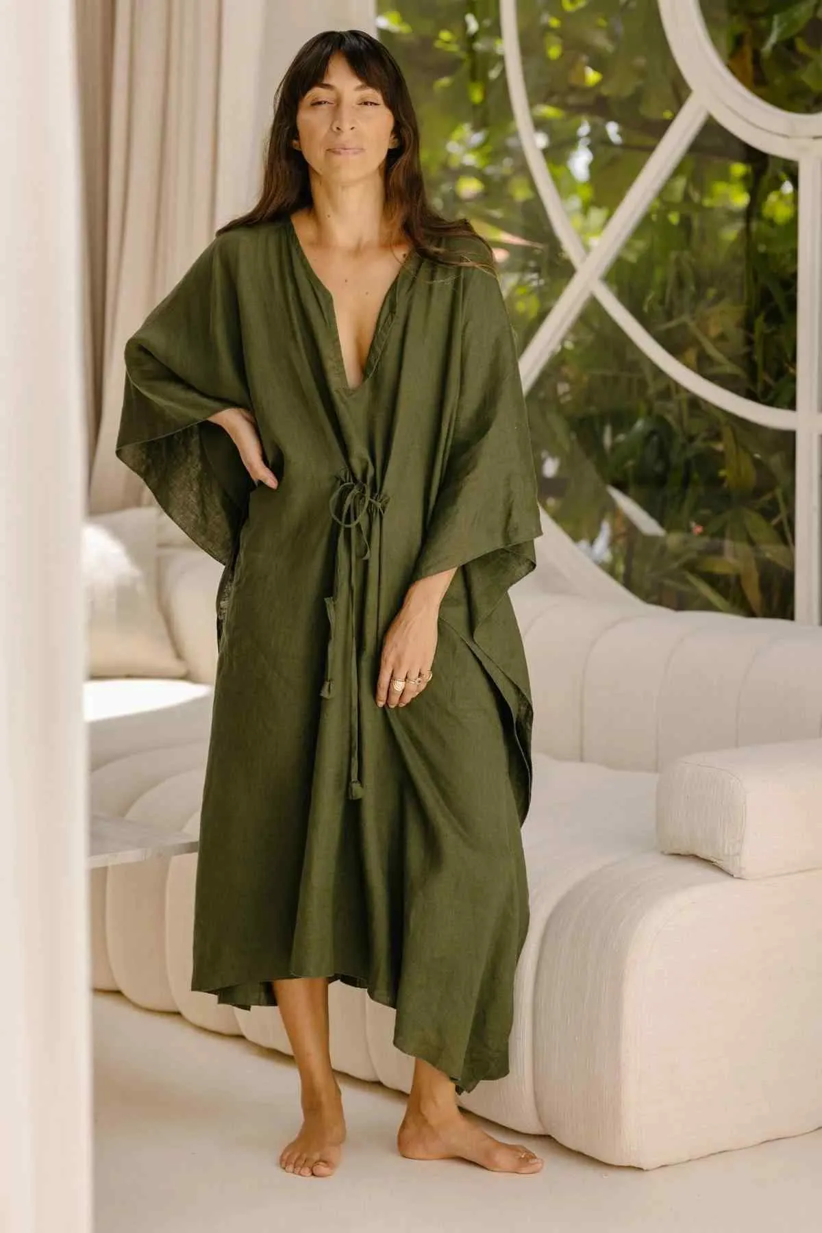Linen River Kaftan