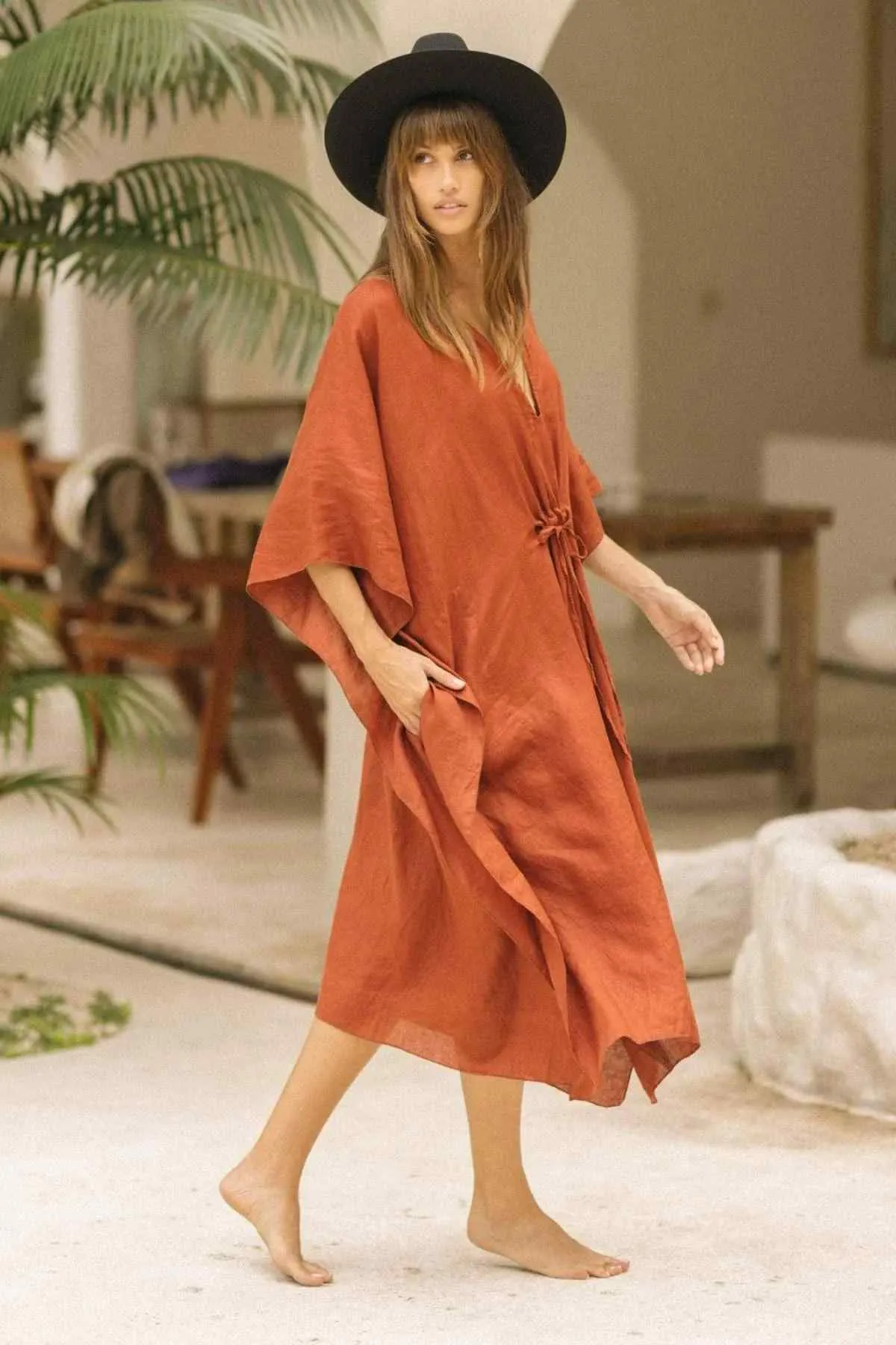 Linen River Kaftan