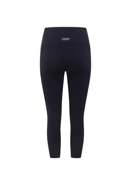 Lorna Jane Amy No Ride Phone Pocket 7/8 Leggings - Midnight Blue