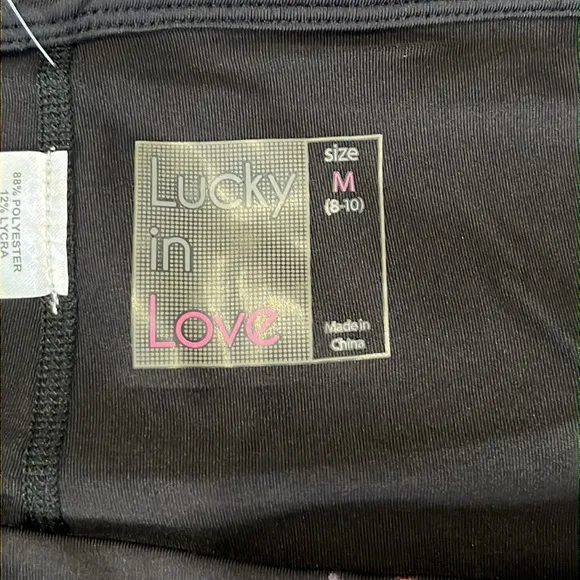 Lucky in Love Lurex Flora Scallop Skort M and XL