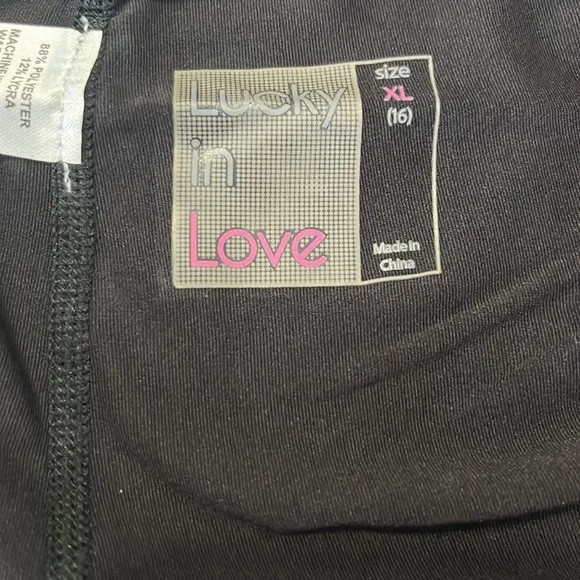 Lucky in Love Lurex Flora Scallop Skort M and XL