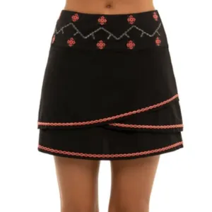 Lucky in Love Lurex Flora Scallop Skort M and XL