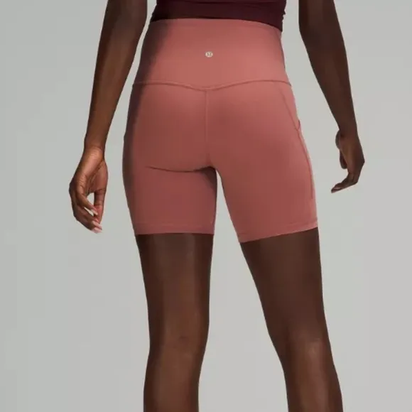 Lululemon Align High Rise 6” shorts size 4 in Brier Rose