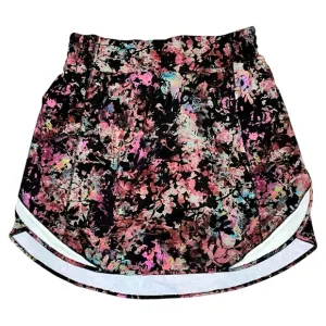 Lululemon Hotty Hot High Rise Skirt Skort NWOT In Stencil Blossom Sz 6