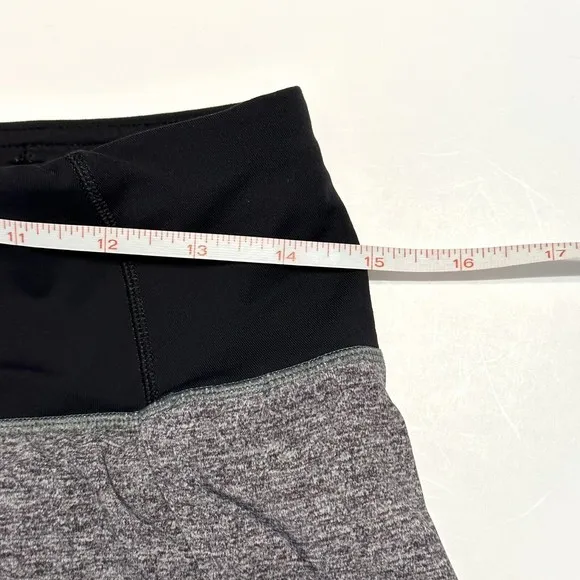 Lululemon RUN TIMES SHORTS II *4&quot; Heather Lux Multi Black SWIFT Size 4