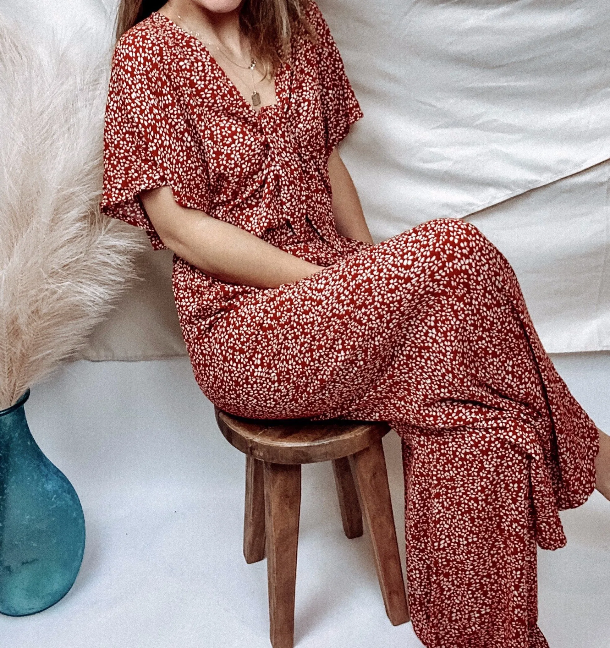 Lydia Tie Jumpsuit