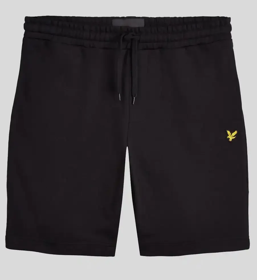Lyle & Scott Mens Sweat Shorts Jet Black