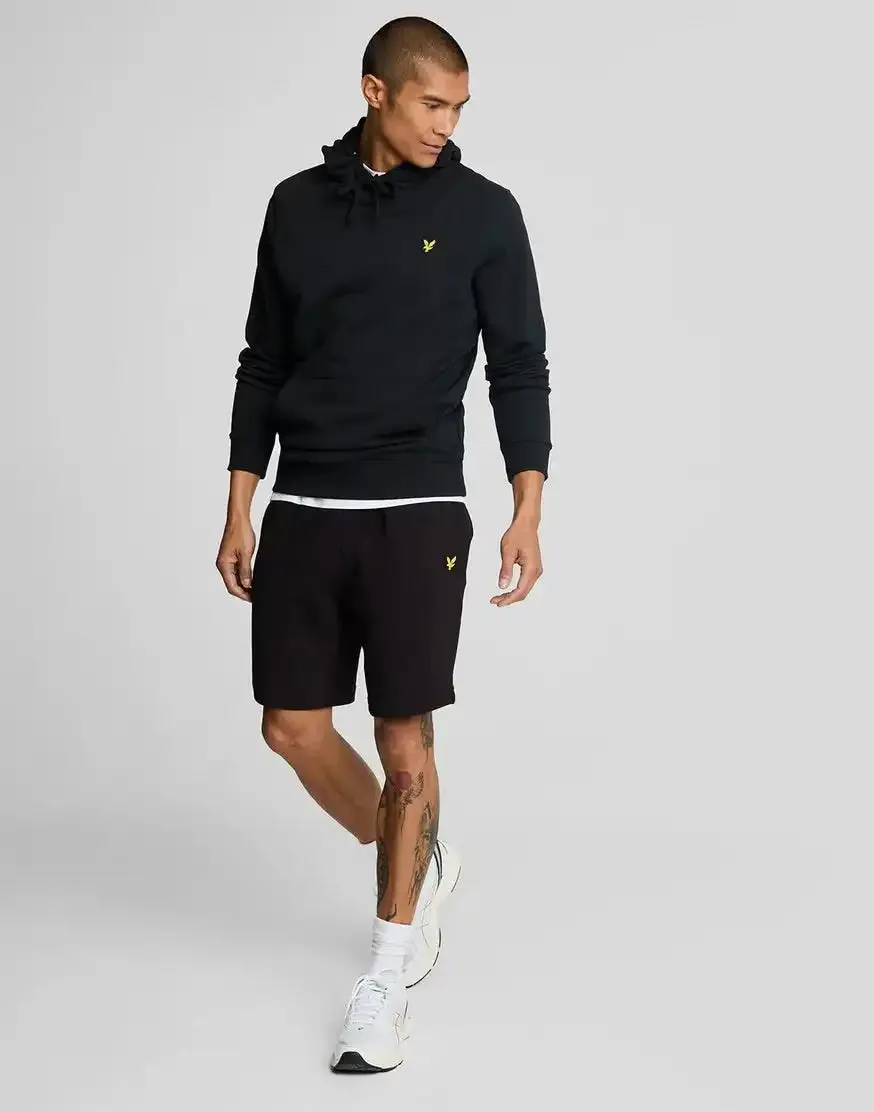 Lyle & Scott Mens Sweat Shorts Jet Black