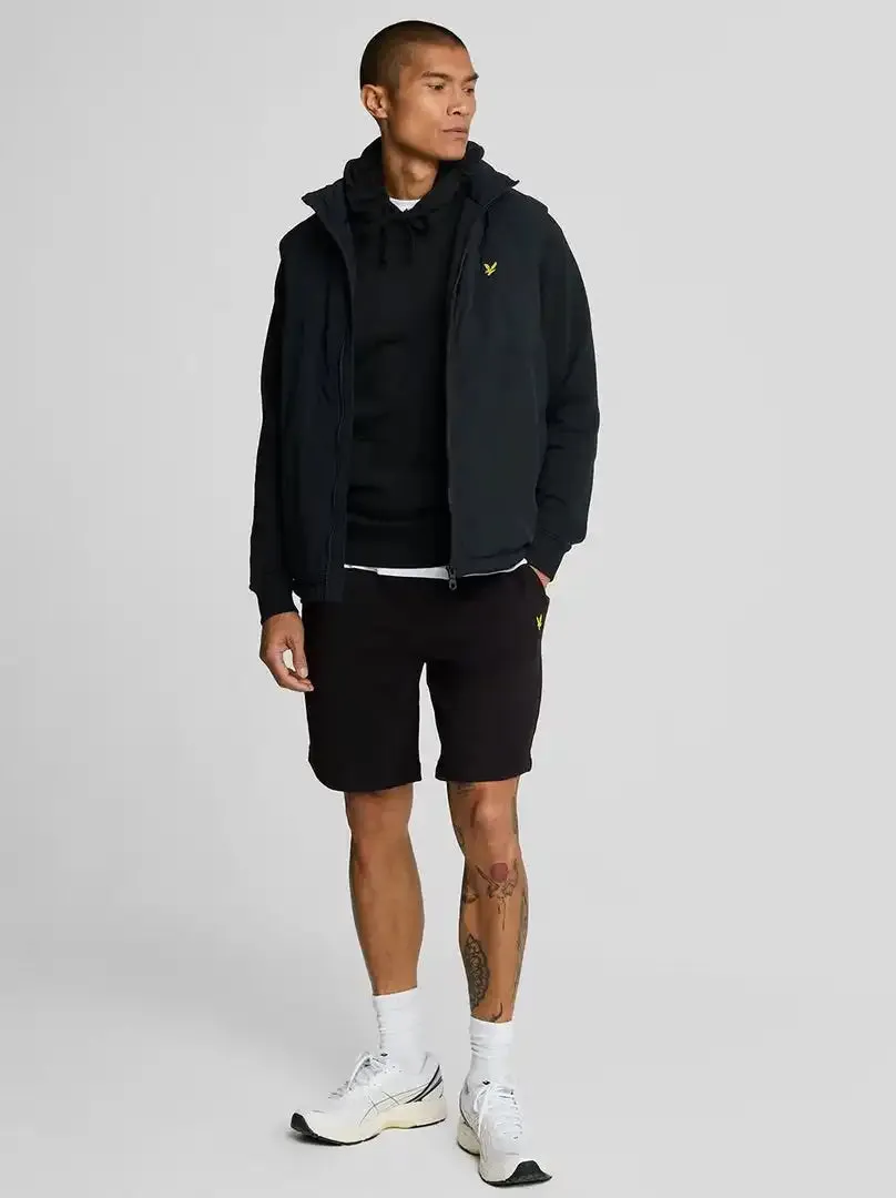Lyle & Scott Mens Sweat Shorts Jet Black