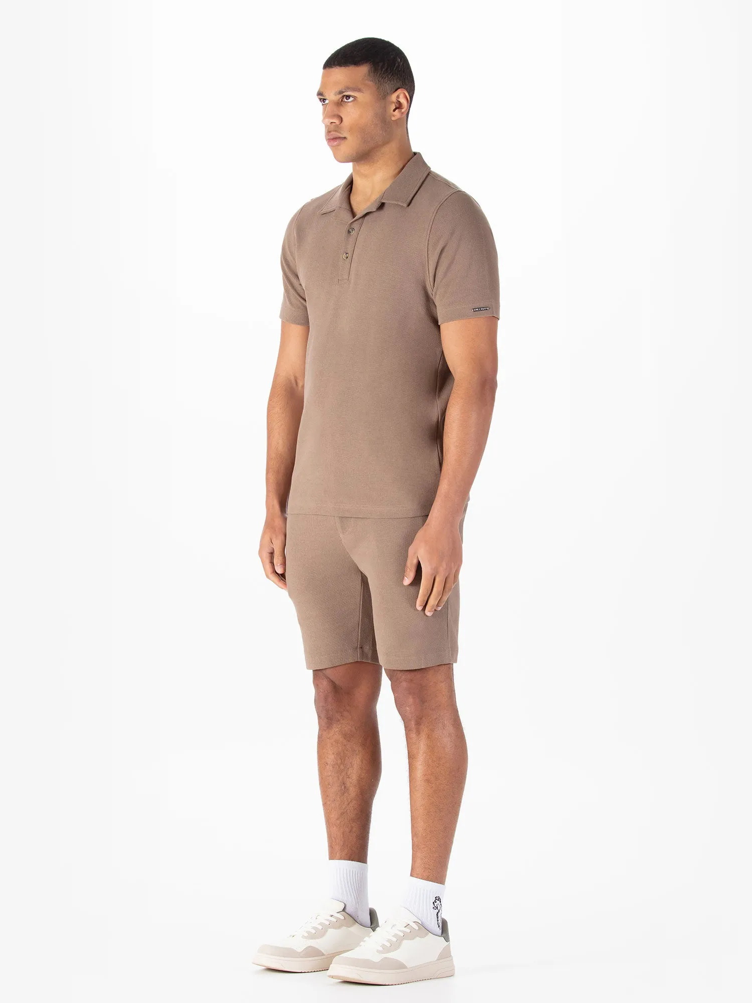 MADERAS WAFFLE TEXTURED SHORT SET