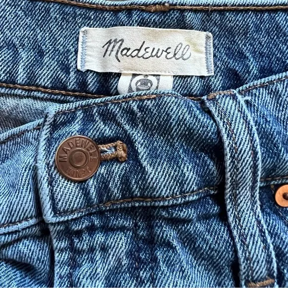Madewell The Perfect Jean Short in Balsam Wash Tencel Denim Edition Womens sz 31
