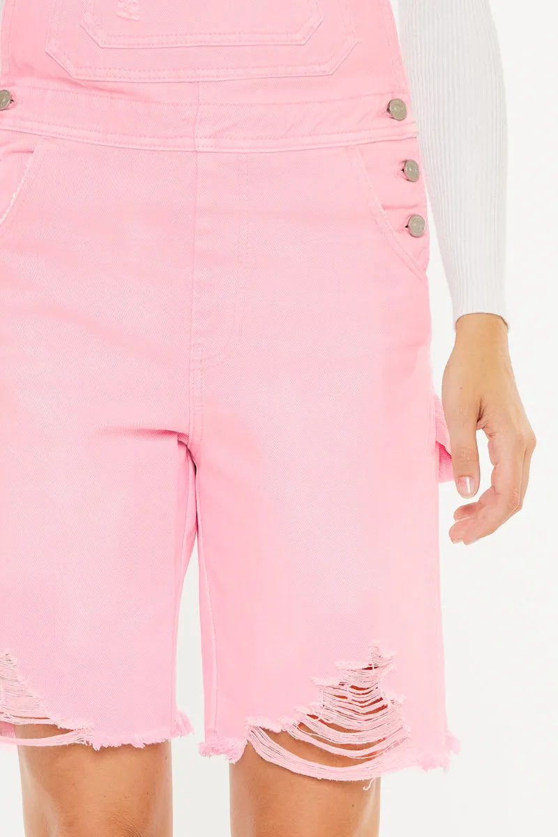 Maeve High Rise 90's Overall Shorts
