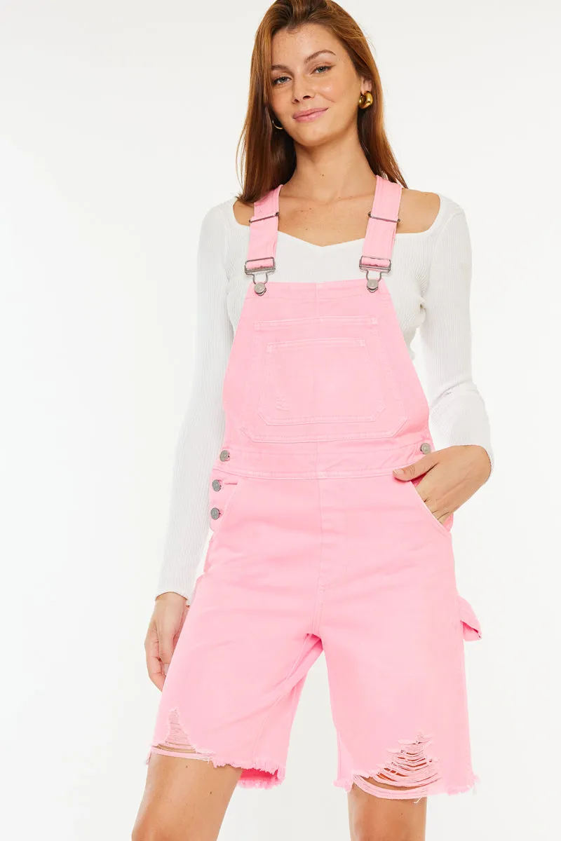 Maeve High Rise 90's Overall Shorts