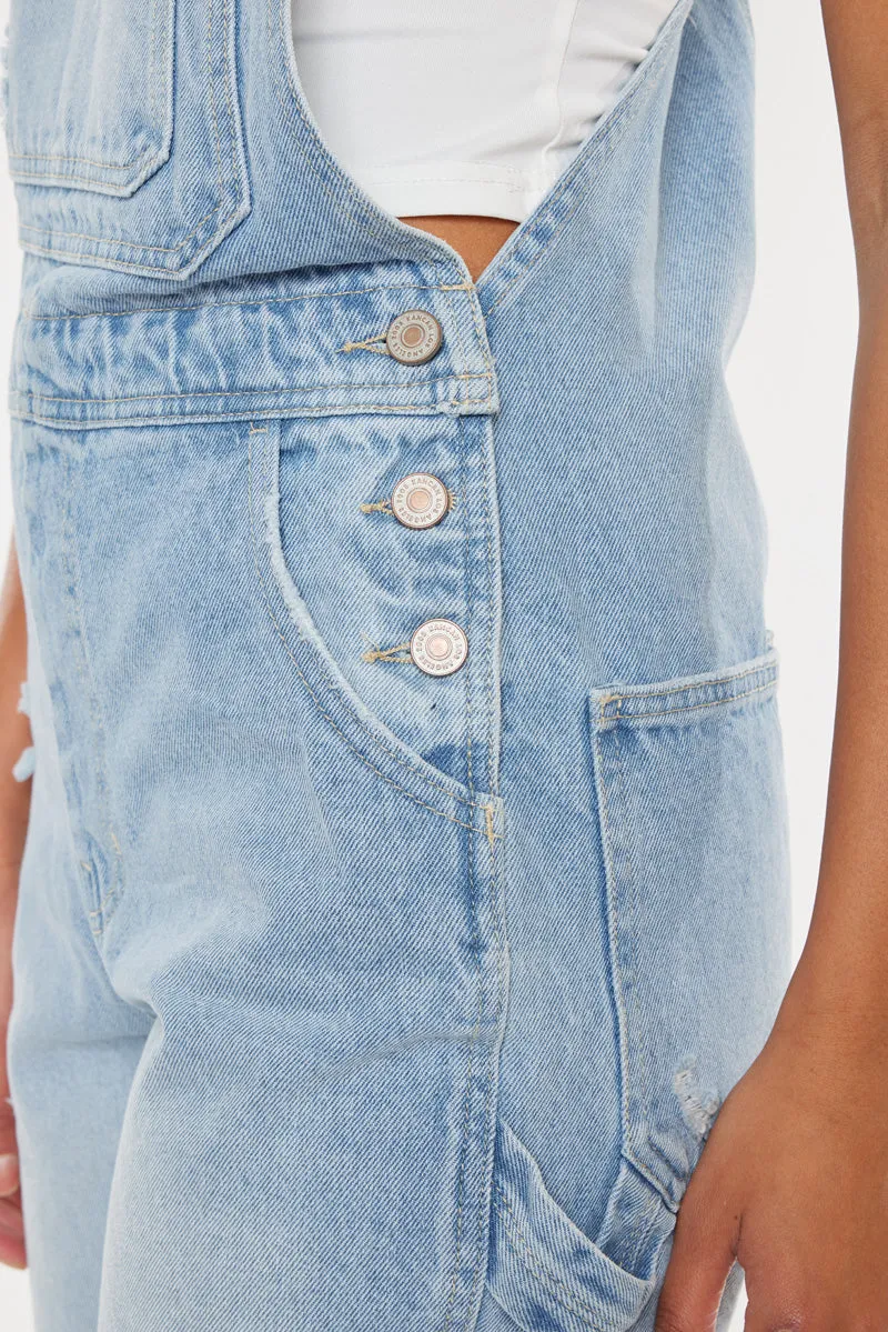Maeve High Rise 90's Overall Shorts