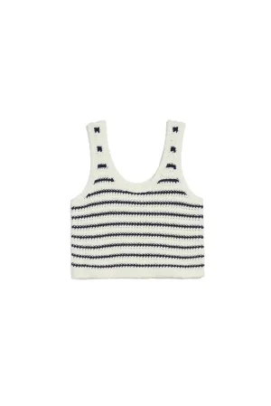 Marina Knit Striped Tank