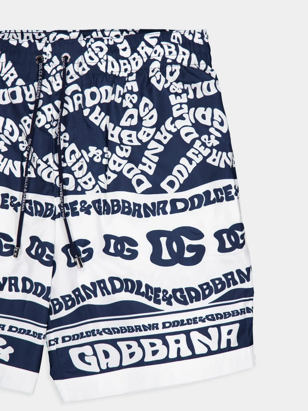 Marina Print Swim Trunks