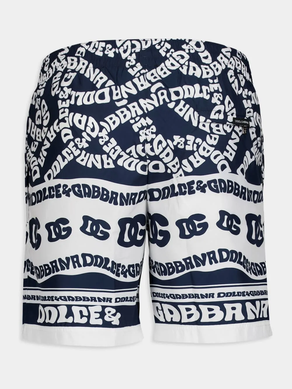 Marina Print Swim Trunks