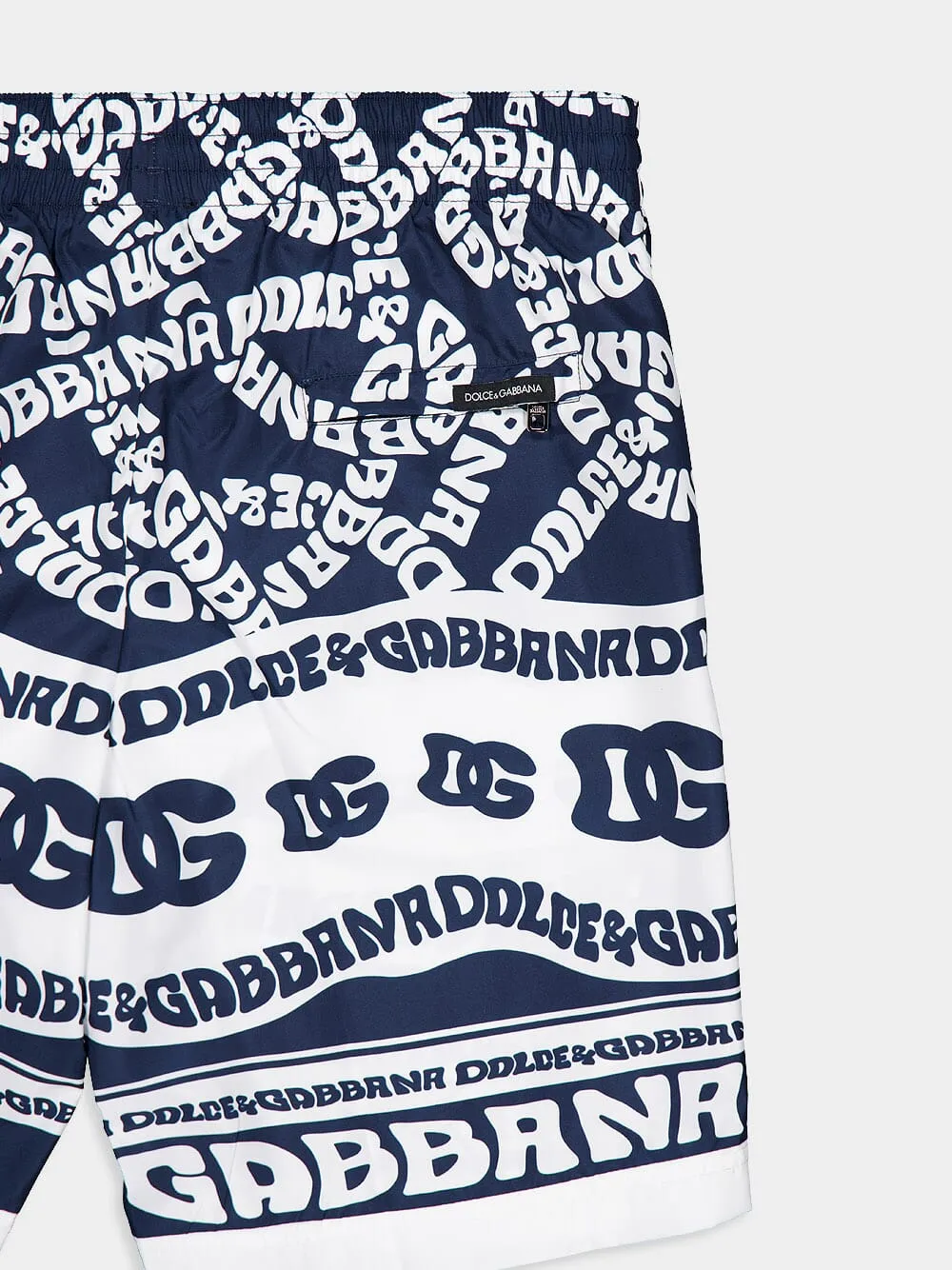 Marina Print Swim Trunks