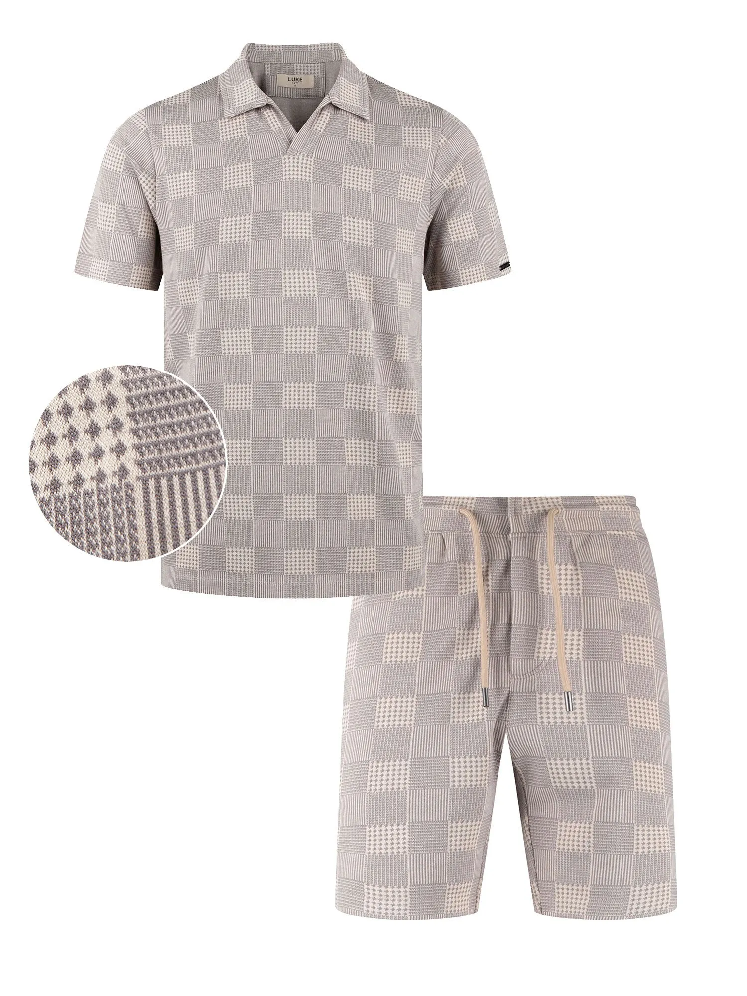 MASAYA TEXTURED SHORT SET
