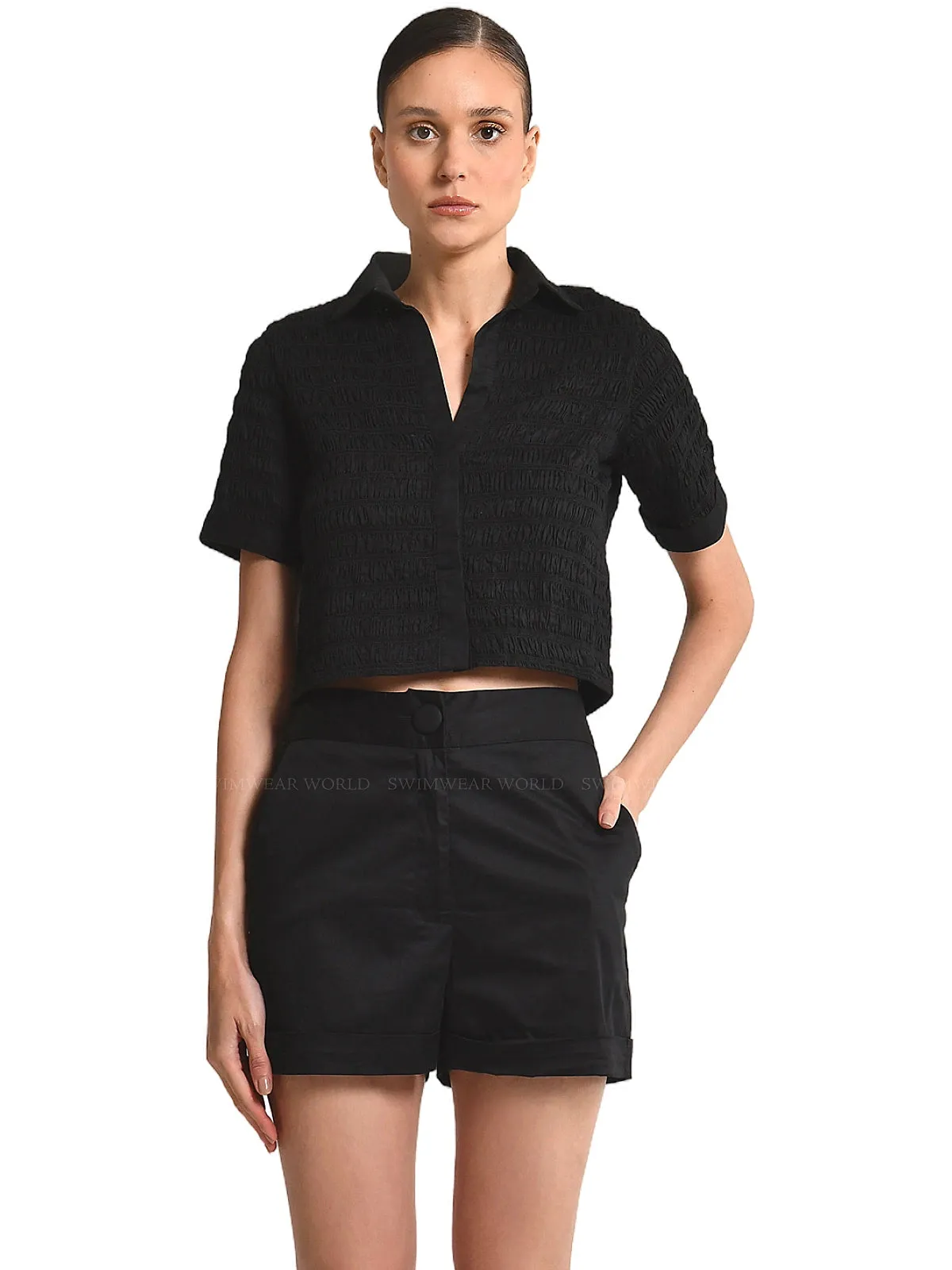 Masha Blouse-Zia Short ::RET