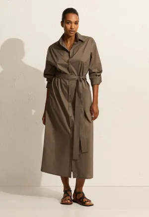 Matteau Everyday Shirt Dress in Birch