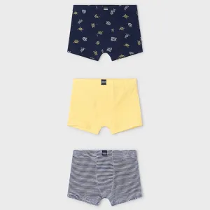 Mayoral Boys 3 Pack Boxers 10898 Navy
