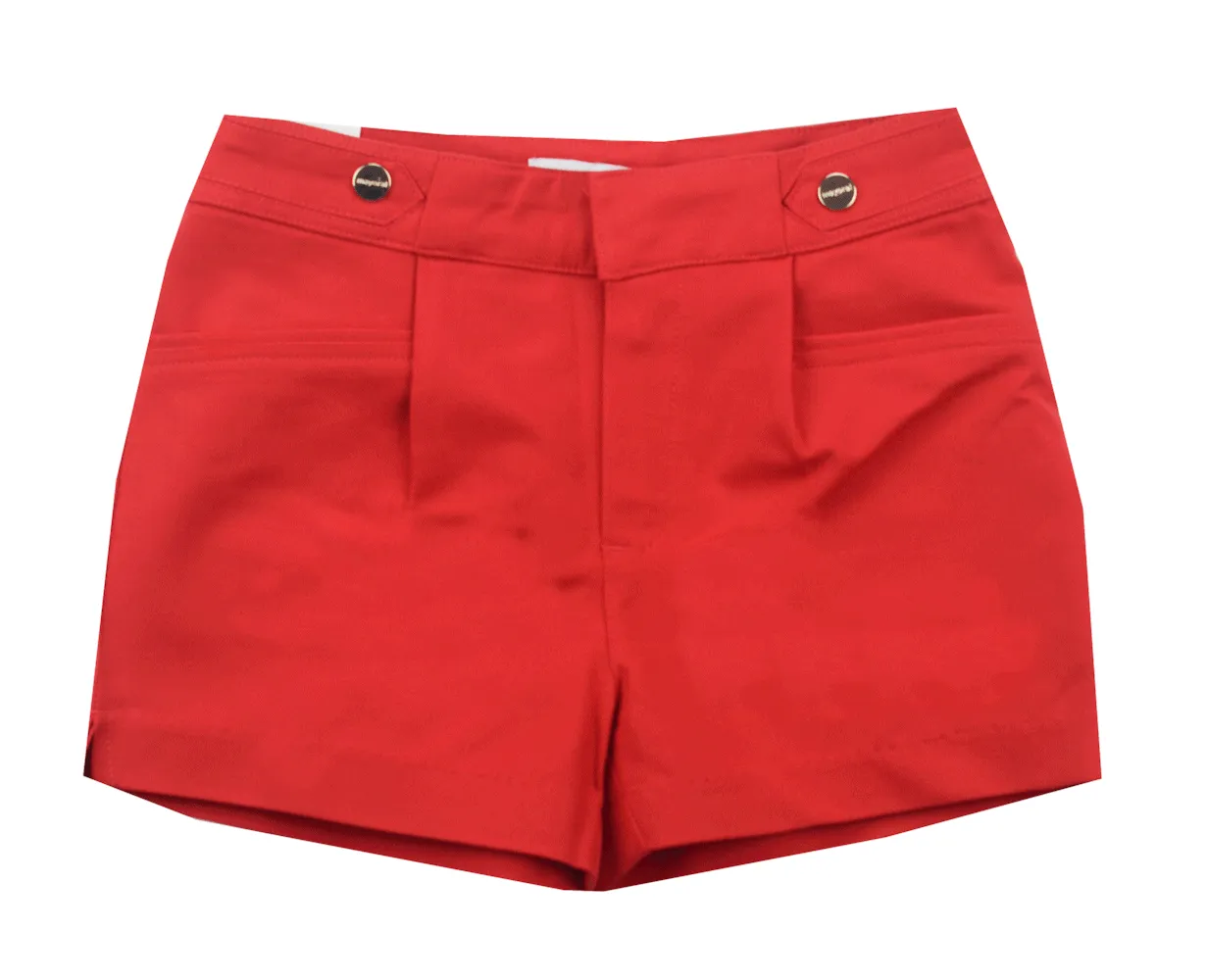 Mayoral Red Shorts
