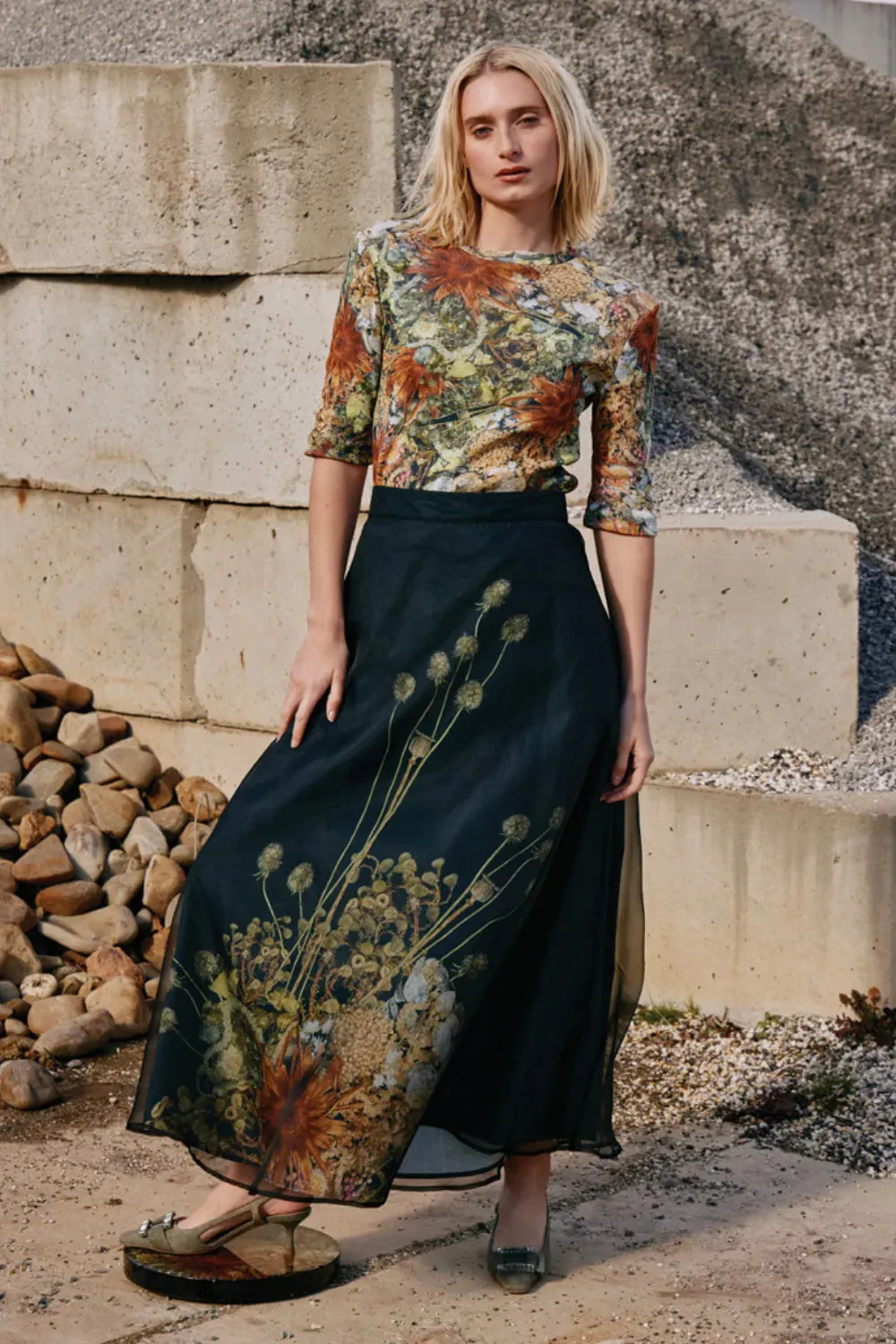 Meadow Top - Dried Flowers Print