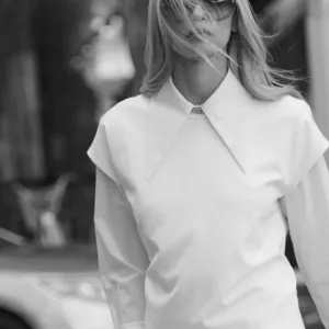 Mela Purdie Peak Collar Shirt