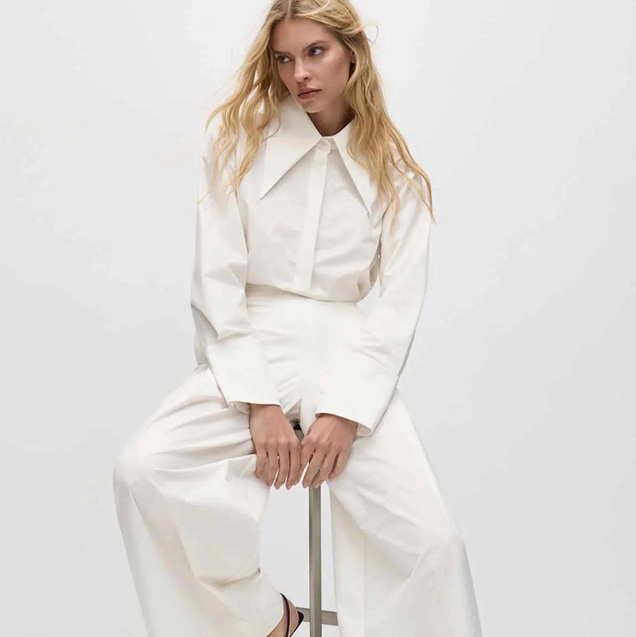 Mela Purdie Peak Collar Shirt