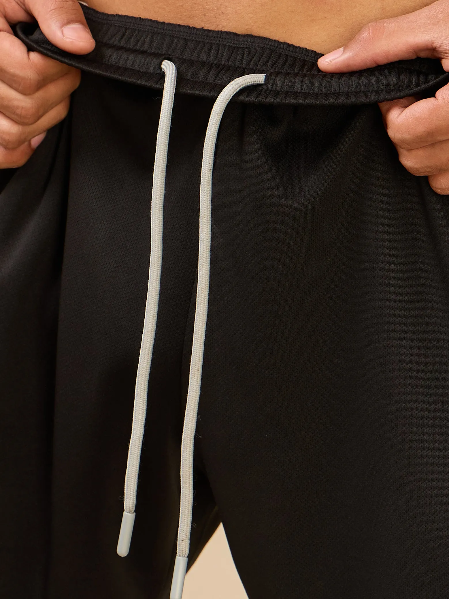 Men's Black Flex Shorts