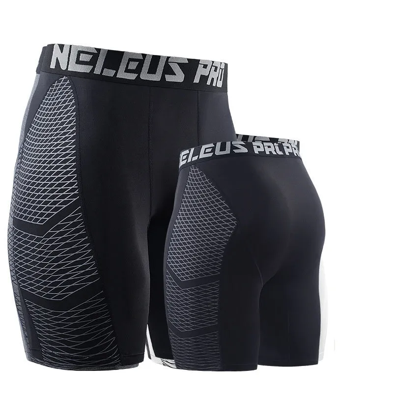 Men's Breathable Stretch  Quick-drying Skin-tight Shorts